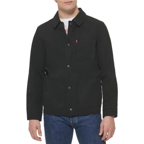 Men's Lightweight Cotton Shirt Jacket